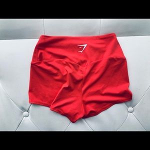 Gymshark high rise training shorts